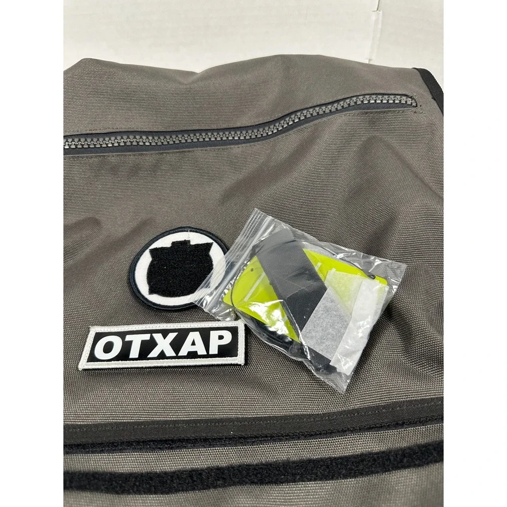 OnitsukaTiger x Andrea Pompilio Messenger Bag CharcoalGrey OTXAP Tactical Canvas
